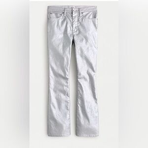 J. Crew Silver Boot Cut Jeans
